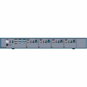Kramer SM40NU-N KM Switchbox - 4 Computer(s) - 1 x Network (RJ-45) - 14 x USB