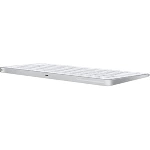 Apple Magic Keyboard - Wireless Connectivity - Lightning Interface - English (US) - White - Bluetooth Multimedia Hot Key(s