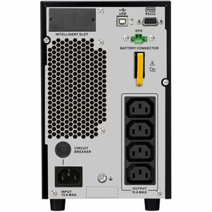 APC by Schneider Electric Easy UPS On-Line Double Conversion Online UPS - 2 kVA/1.80 kW - Tower - 4 Hour Recharge - 230 V 