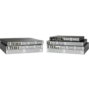 Cisco 4000 4351 Router with UC License - 3 Ports - 3 RJ-45 Port(s) - Management Port - 10 - 4 GB - Gigabit Ethernet - 1U -