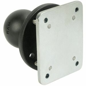 RAM Mounts Drill Down Mounting Base for Device Holder, Mounting Arm - 4 lb Load Capacity - Marine-grade Aluminum, Steel