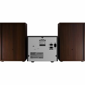Sharp XL-B517D(BR) HiFi-Microsystem - 15 W RMS - Braun - CD-Player - 1 CD(s) - DAB+, FM, DAB - 30 x DAB - 60 x DAB/FM - 30