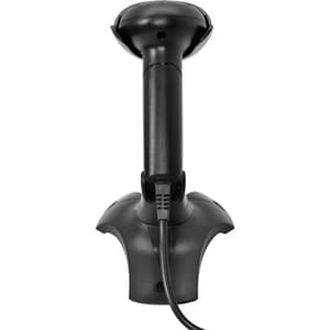 Exterior Dispositivo de mano Escaner de código de barras 3nStar - Negro - Cable Conectividad - USB Cable Included - 1D - L