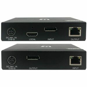 Tripp Lite series B127A-1A1-BDBD KVM Extender - Wired - TAA Compliant - 2 Computer(s) - 1 Local User(s) - 2 Remote User(s)