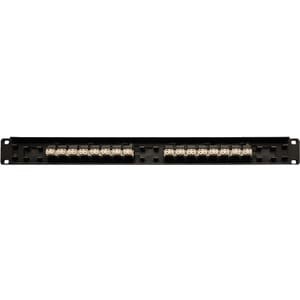 Tripp Lite by Eaton N490-016-LCLC 16 Port(s) Network Patch Panel - 16 x RJ-11 - 16 x - 1U High - 19" Wide - Rack-mountable