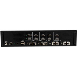 Tripp Lite series Secure B002-DP2AC4-N4 KVM Switchbox - TAA Compliant - 4 Computer(s) - 1 Local User(s) - 3840 x 2160 - 50
