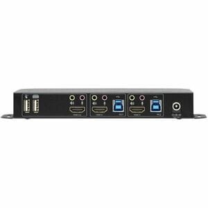 Tripp Lite series KVM Switchbox - 2 Computer(s) - 1 Local User(s) - 4096 x 2160 - 6 x USB - 3 x HDMI