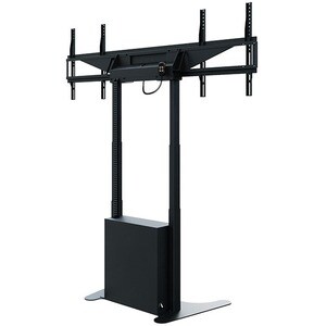 HAGOR Lift für Display, Mini-PC, Kamera, Notebook, A/V-Geräte, Display - Schwarz pulverbeschichtet - Höhenverstellbar - 2 