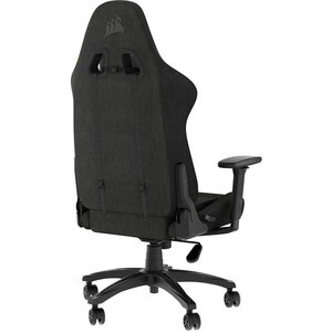 Corsair TC100 RELAXED Gaming Chair - Fabric Black/Grey - Fabric, Nylon - Black, Gray