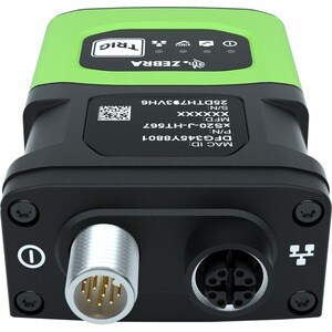 Zebra FS20 Rugged Industrial Fixed Mount Barcode Scanner - Cable Connectivity - Industrial Green - Serial Cable Included -