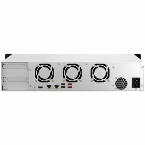 QNAP TS-864EU-8G 8 x Total de compartimentos Sistema de armazenamento SAN/NAS - 4 GB Flash Memory Capacity - Intel Celeron