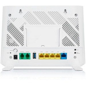 Modem/Routeur sans fil ZYXEL - Wi-Fi 6 - IEEE 802.11ax - Ethernet, VDSL2, DSL, ADSL, ADSL2, ADSL2+, VDSL - Bi bande - 2,40