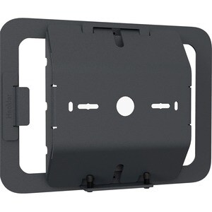Heckler Design Wall Mount for iPad mini (6th Generation), Gang Box, Network Adapter - Black Gray - Powder Coated Steel, Po