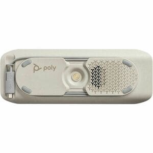 Poly Sync 40+ Speakerphone - Wired/Wireless Bluetooth - Microsoft Teams - 3 x Bi-directional Microphone(s) - 50 mm Speaker