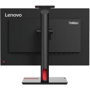 Lenovo ThinkVision T24v-30 24" Class Webcam Full HD LCD Monitor - 16:9 - Raven Black - 60.5 cm (23.8") Viewable - In-plane
