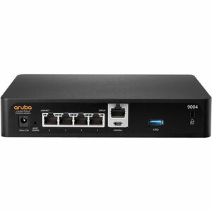 HPE 9004 Router - 4 Anschlüsse - Management-Port - Gigabit-Ethernet - 1U - Rackmontage, Desktop