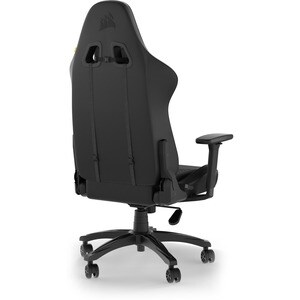 Sillón de Juego Corsair TC100 - Espuma de memoria, Acero, Nilón - Negro