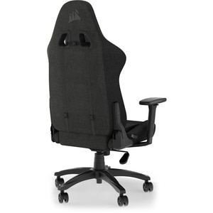 Sillón de Juego Corsair TC100 - Material/Tejido, Espuma de memoria, Acero, Nilón - Negro