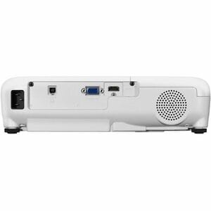 Epson EB-E01 3LCD Projector - 4:3 - White - 1024 x 768 - Front - 6000 Hour Normal Mode - 12000 Hour Economy Mode - XGA - 1