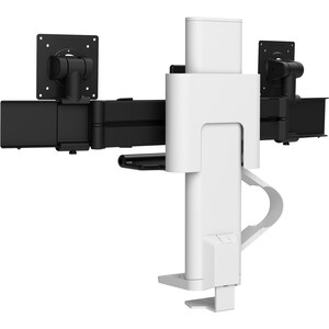 Ergotron TRACE Clamp Mount for Monitor - White - 2 Display(s) Supported - 66 cm to 68.6 cm (27") Screen Support - 9.75 kg 