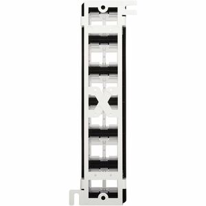 Eaton Tripp Lite Series 12-Port Wall-Mount Patch Panel for UTP Keystone Jacks, Rotatable Modules, TAA - 12 Port(s) - Black