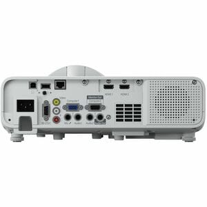 Epson EB-L210SW Short Throw 3LCD Projector - 16:10 - Wall Mountable, Ceiling Mountable, Portable, Tabletop - White - Front