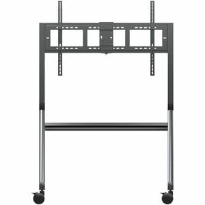 ViewSonic VB-STND-009 Slim Mobile TV Cart for 55 to 86 inch screens up to 265 lbs, VESA Pattern Compatible for 400x200 to 