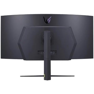 LG UltraGear 45GR95QE-B 45" (114.3 cm) Class UW-QHD Curved Screen Gaming OLED Monitor - 21:9 - Black - 44.5" (113 cm) View