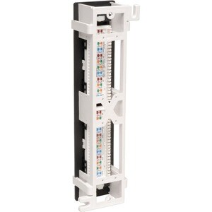 Tripp Lite series N250-012 12 Port(s) Network Patch Panel - TAA Compliant - 12 x RJ-45 - 12 x RJ-11