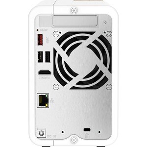 QNAP Turbo NAS TS-262-4G 2 x Total de compartimientos Sistema de almacenamiento SAN/NAS - 4GB Flash Memory Capacity - Inte