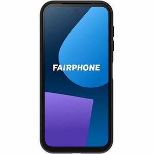 Fairphone Case for Fairphone 5 Smartphone - Matte Black - Shock Absorbing, Bump Resistant, Drop Resistant - Thermoplastic 