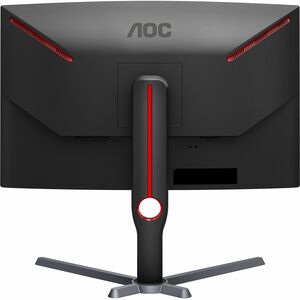 AOC CQ27G3Z 27" Class WQHD Curved Screen Gaming LED Monitor - 16:9 - Black, Red - 27" Viewable - Vertical Alignment (VA) -