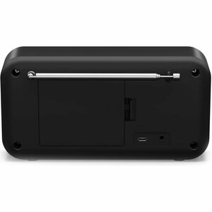 Sharp Tuner - Tragbar, Desktop - Schwarz - 20 x FM, 20 x DAB, 20 x DAB/DAB+ - Kabellos - Bluetooth - USB - Kopfhörer - 4 x