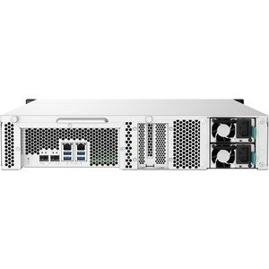 QNAP, QNAP TS-832PXU-RP-4G SAN/NAS Storage System - Annapurna Labs Alpine AL-324 Quad-core (4 Core) 1.70 GHz - 8 x HDD Sup