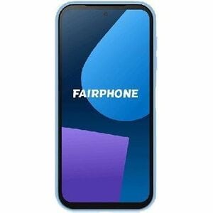 Fairphone Hülle für Fairphone 5 Smartphone - Himmelblau - Stoßdämfpend, Stoßfest, Sturzsicher - Thermoplastisches Polyuret