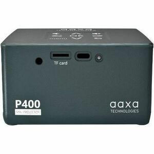 AAXA Technologies P400+ Short Throw LED Projector - 16:9 - Space Gray - 1920 x 1080 - Front - 1080p - 30000 Hour Normal Mo