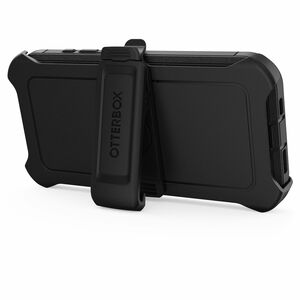 OtterBox Defender Series Pro Rugged Carrying Case (Holster) Apple iPhone 15 Pro Smartphone - Black - Drop Resistant, Scrap