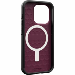 Urban Armor Gear Civilian iPhone 15 Pro Case - Bordeaux - For Apple iPhone 15 Pro Smartphone - Bordeaux - Drop Resistant, 