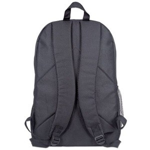 Manhattan Knappack Backpack 15.6", Black, LOW COST, Lightweight, Internal Laptop Sleeve, Accessories Pocket, Padded Adjust
