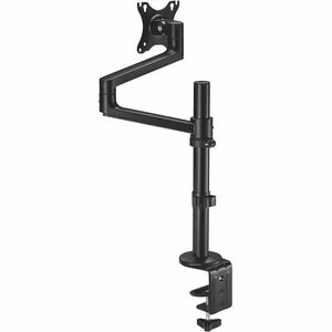 Neomounts Mounting Arm for Monitor, Display Screen, LCD Display - Black - Height Adjustable - 1 Display(s) Supported - 43.