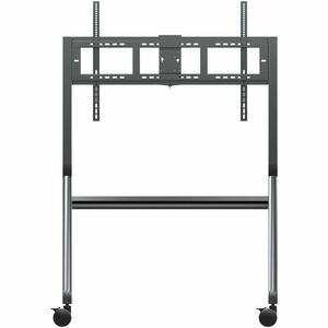 ViewSonic Display Cart - 120.20 kg Capacity - 4 Casters - 101.60 mm Caster Size - Grey