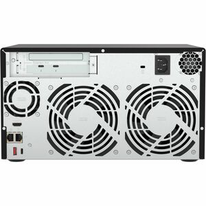 QNAP TVS-h874T-i7-32G NAS Storage System - Intel Core i7 Dodeca-core (12 Core) - 8 x HDD Supported - 0 x HDD Installed - S