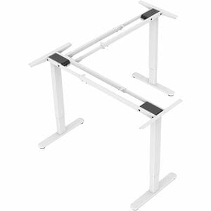 Digitus Tabelle Base - Weiß Basis - 3 Beine - Höhenverstellbar - 2080 mm Höhe - Workstation