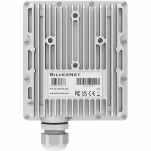 SilverNet Stream 60M 2.50 Gbit/s Wireless Bridge - Internal - 1 x Network (RJ-45) - 2.5 Gigabit Ethernet - 15.90 W - Wall 
