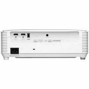Optoma 3D DLP Projector - White - Front - 22,000:1 - 4000 lm - USB