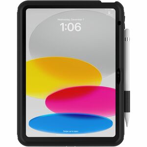 Sacoche de transport OtterBox Defender Durci - Folio Style Apple iPad (10e génération) Tablette, Stylus, Crayon - Noir - R