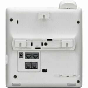 Poly Edge E100 IP Phone - Corded - Corded - 3 Multiple Conferencing - Desktop, Wall Mountable - White - VoIP - 7.1 cm (2.8