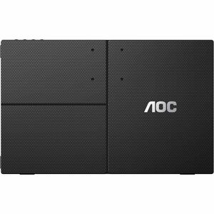 AOC 16T3E 16" Class Full HD LCD Monitor - Black - 15.6" Viewable - In-plane Switching (IPS) Technology - 1920 x 1080 - 16.