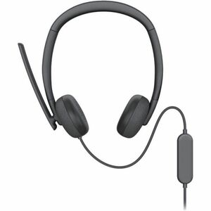 Dell Wired Headset - WH3024 - Microsoft Teams Certification - Stereo - USB Type C - Wired - 20 Hz to 20 kHz - On-ear, Over
