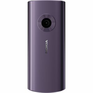 Nokia 110 4G (2023) Feature Phone - 4.6 cm (1.8") TFT LCD QQVGA 120 x 160 - 4G - Arctic Purple - Bar - 2 SIM Support - SIM